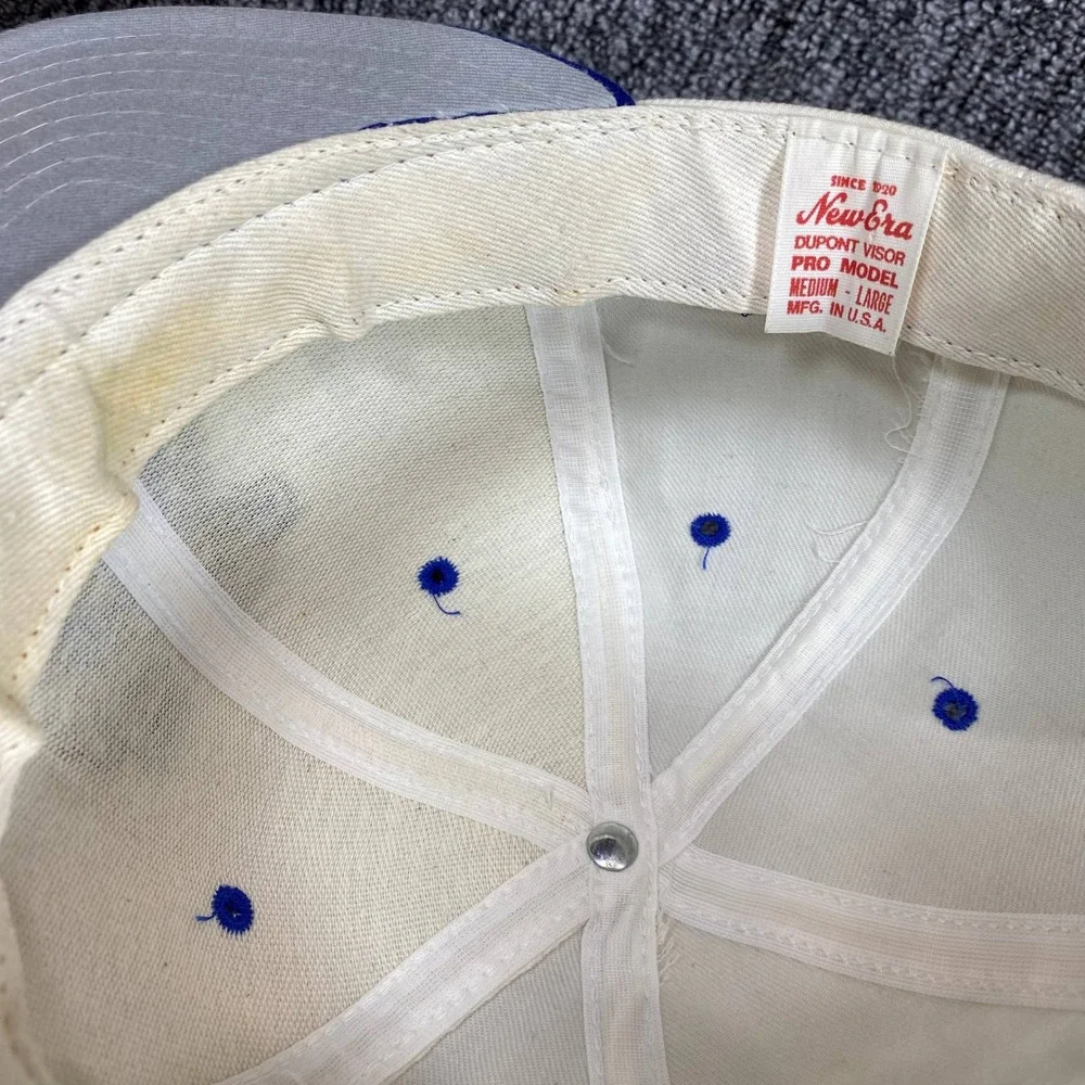 Vintage Kentucky Wildcats Snapback Hat New Era Dupont Visor Pro Model USA Made